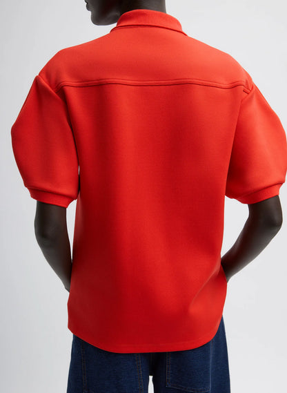 Luxe Pique Polo Shirt