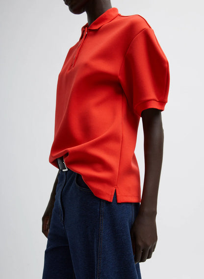 Luxe Pique Polo Shirt