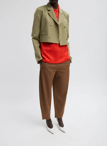 Luxe Pique Polo Shirt