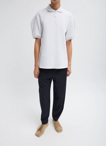 Luxe Pique Polo Shirt