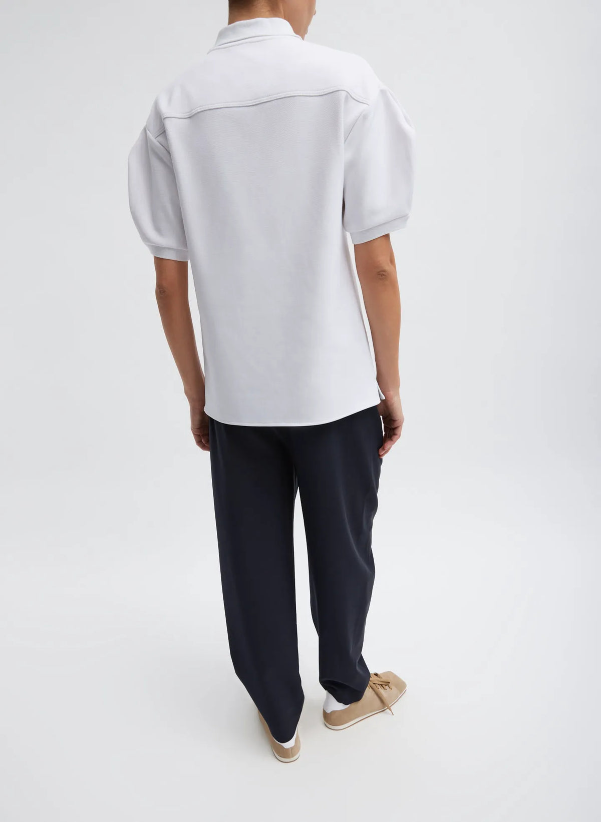 Luxe Pique Polo Shirt