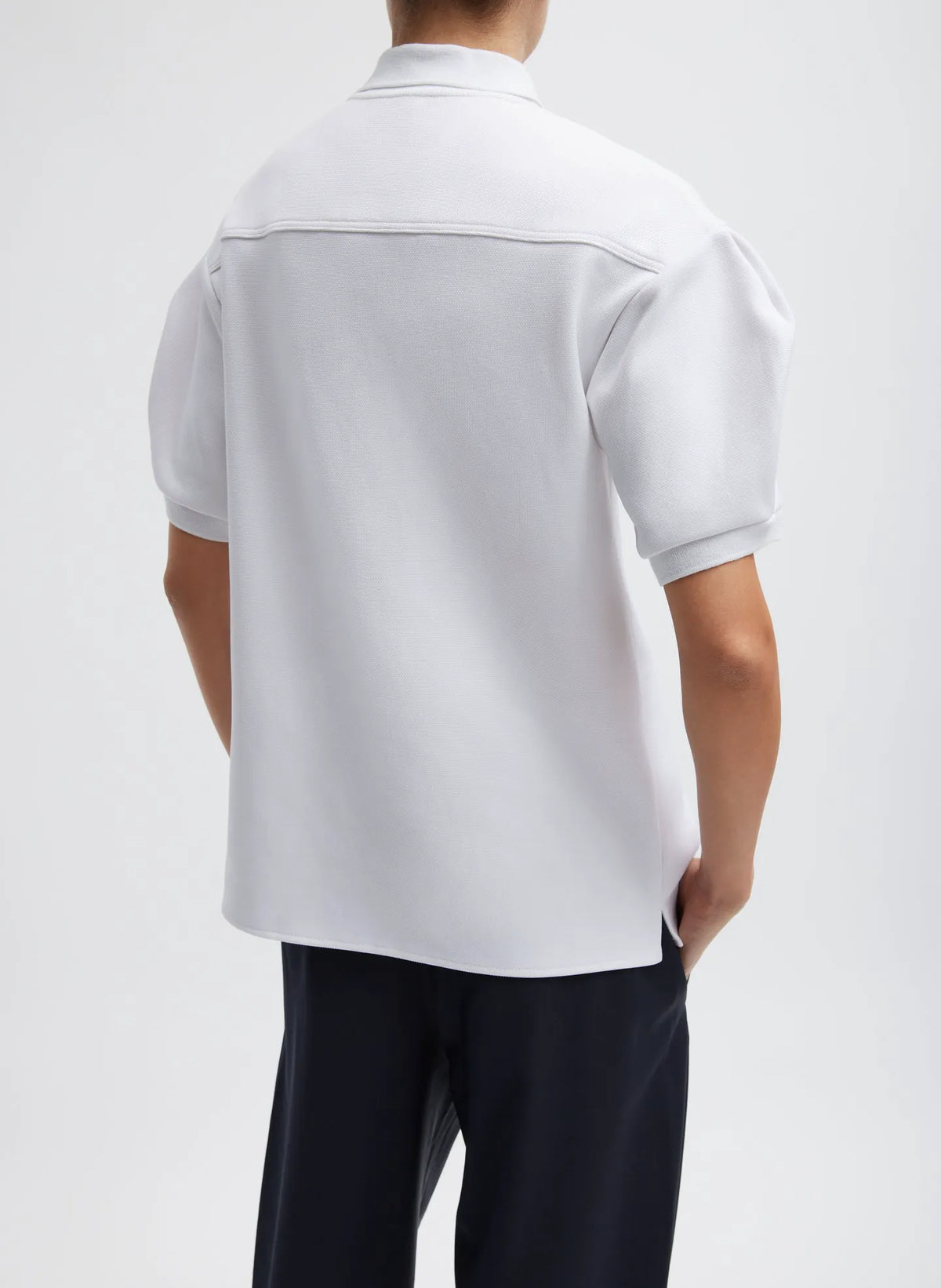 Luxe Pique Polo Shirt