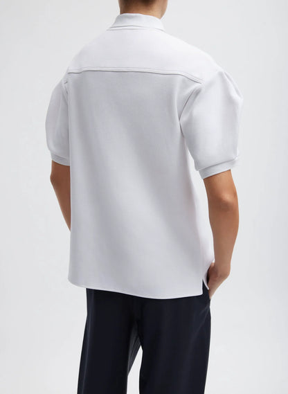 Luxe Pique Polo Shirt