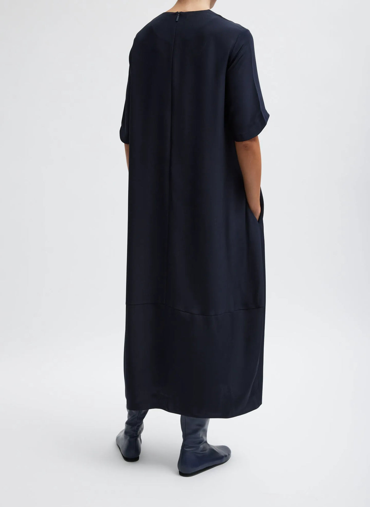 4-Ply Silk T-Shirt Dress