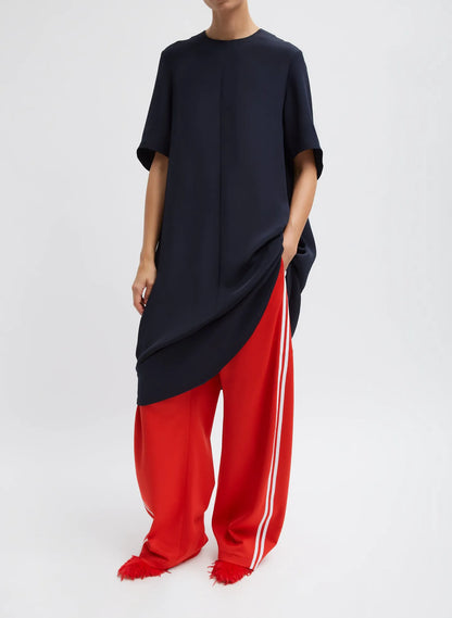4-Ply Silk T-Shirt Dress
