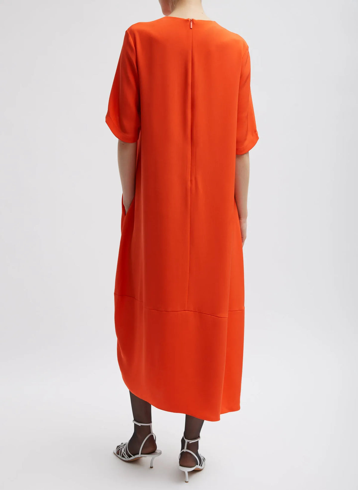 4-Ply Silk T-Shirt Dress