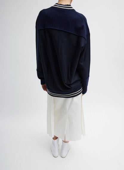 Tilden Deep V-Neck Tennis Sweater