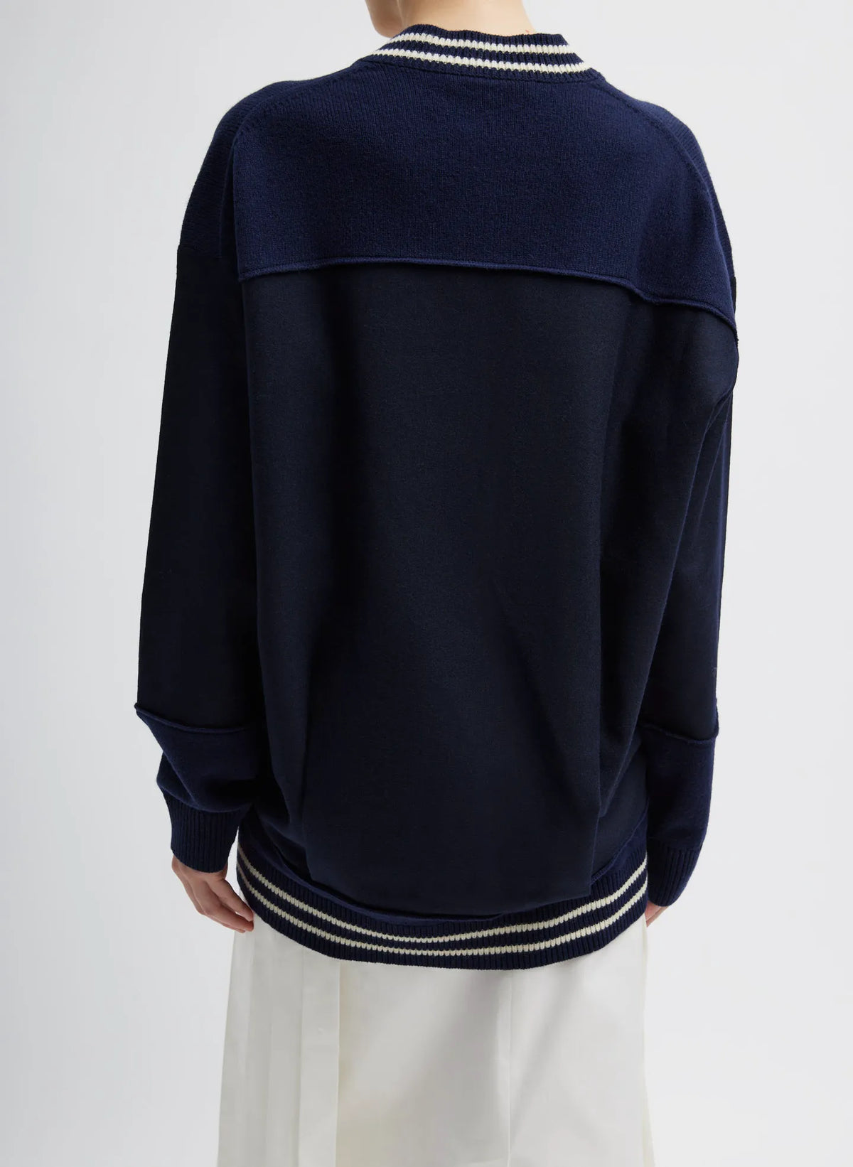 Tilden Deep V-Neck Tennis Sweater