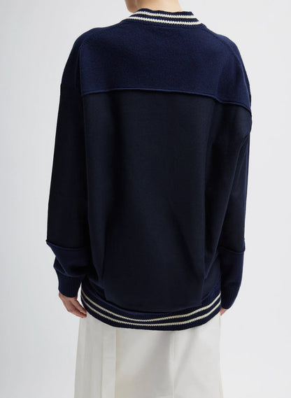 Tilden Deep V-Neck Tennis Sweater