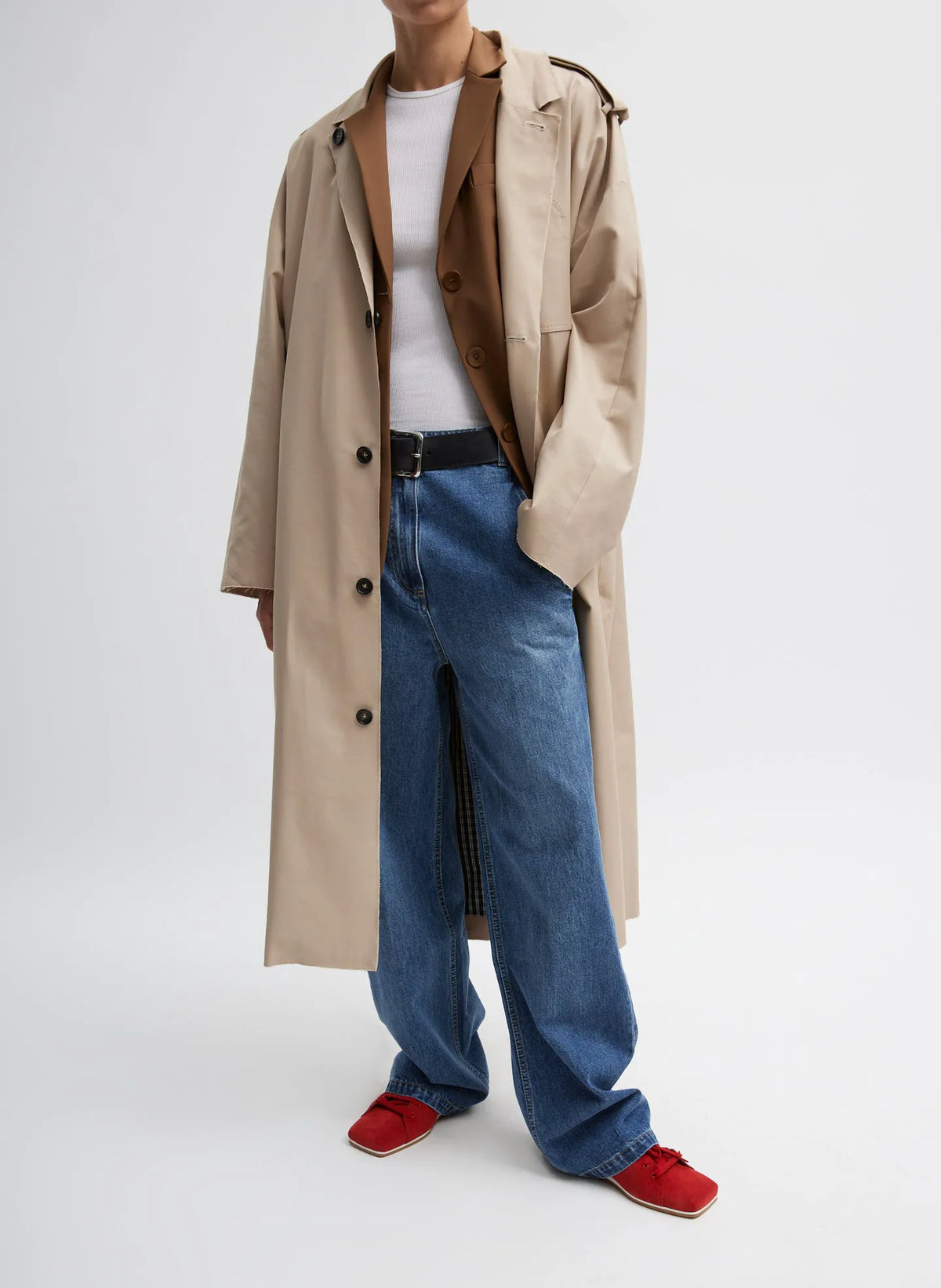 Reversible Cuffed Trench