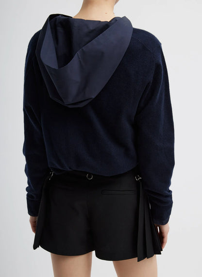 Washable Cashmere Warp V-Neck Pullover