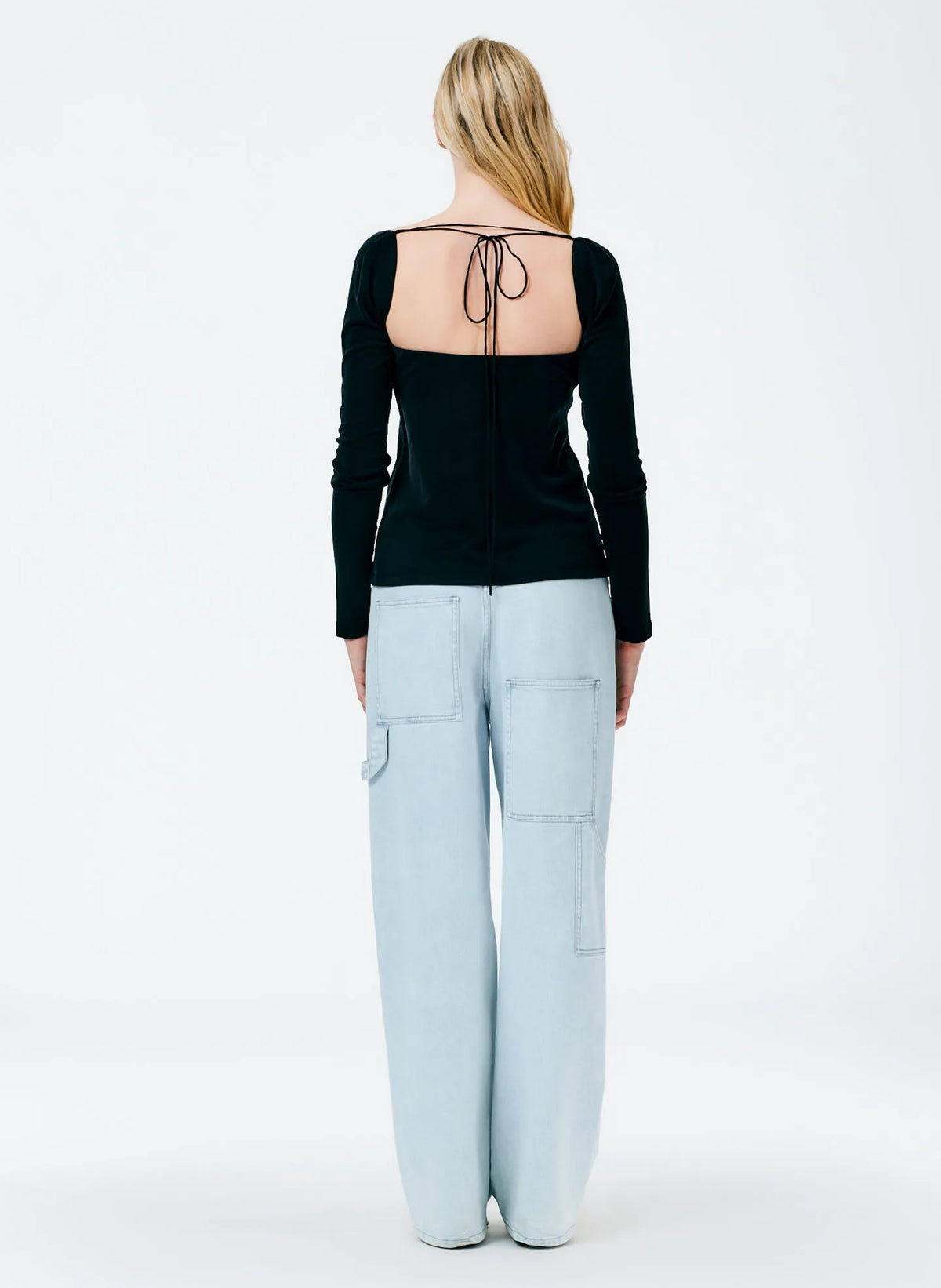 Deeba Cupro Strapless Convertible Top