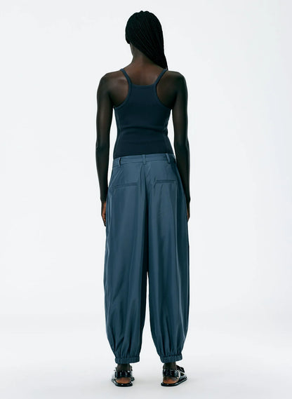 Ribbed T-Shirt Racerback Bodysuit
