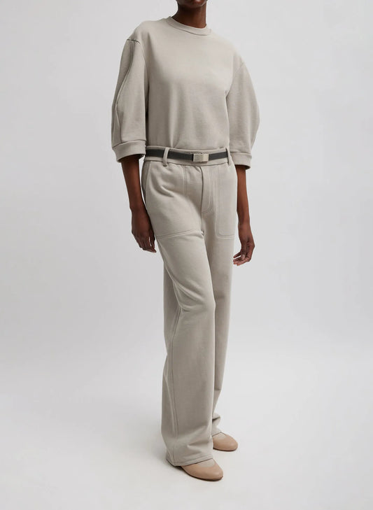 Sculpted Short Sleeve Sweatshirt
