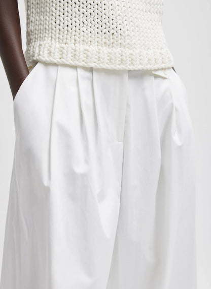 Bio Twill Triple Pleat Pant