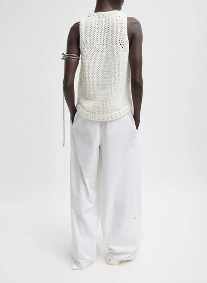 Bio Twill Triple Pleat Pant