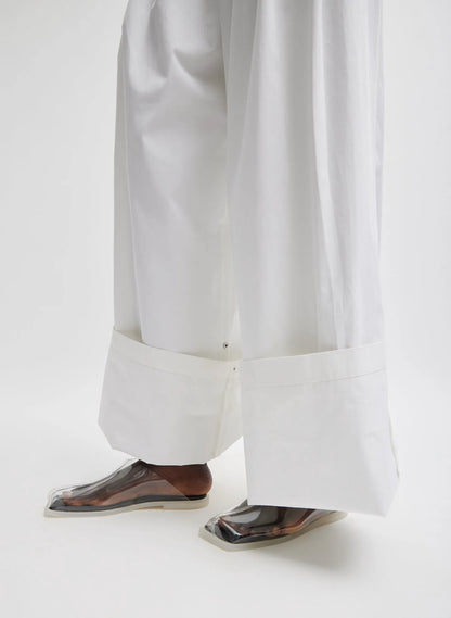 Bio Twill Triple Pleat Pant