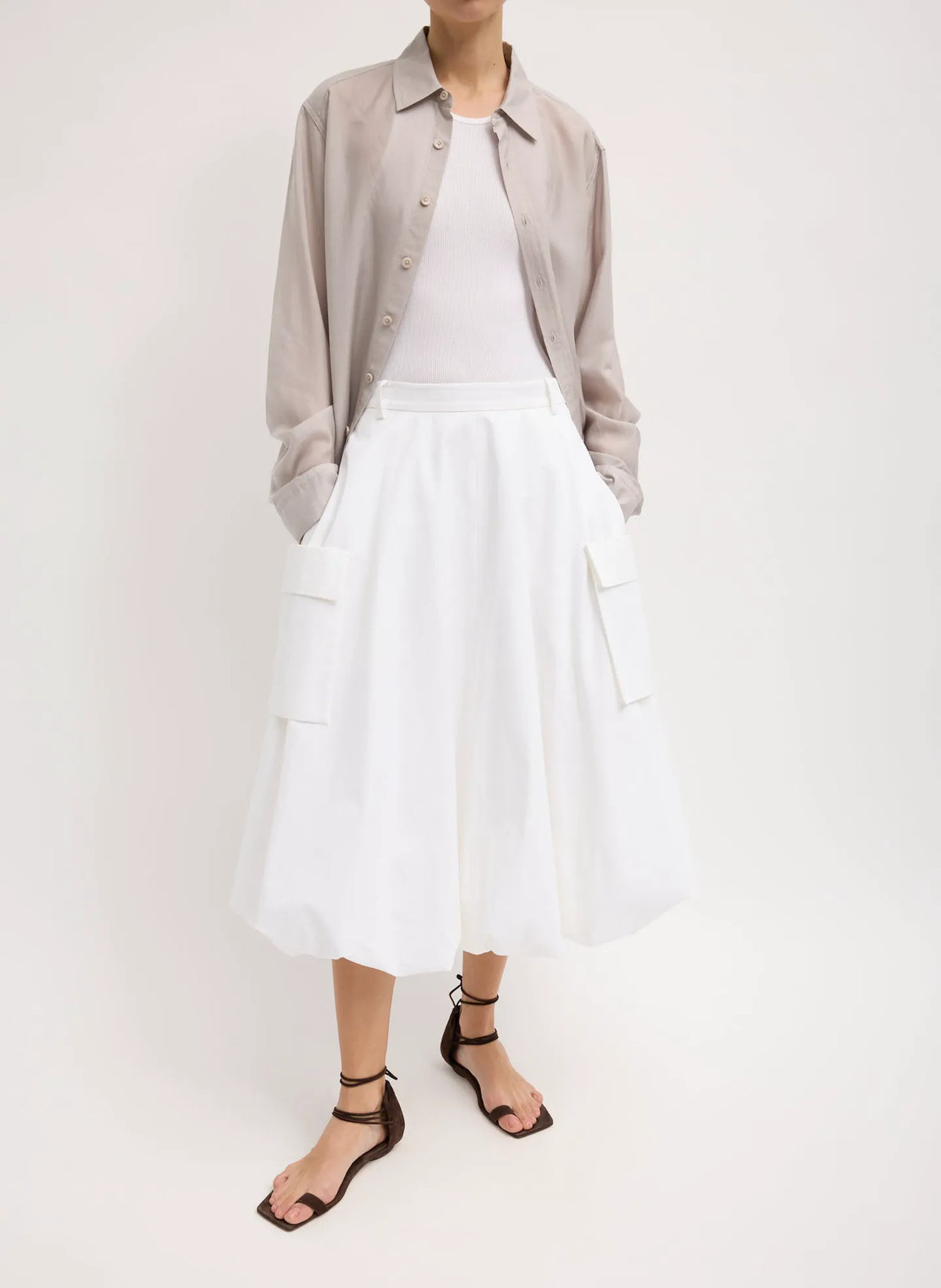 Bio Twill Bubble Skirt