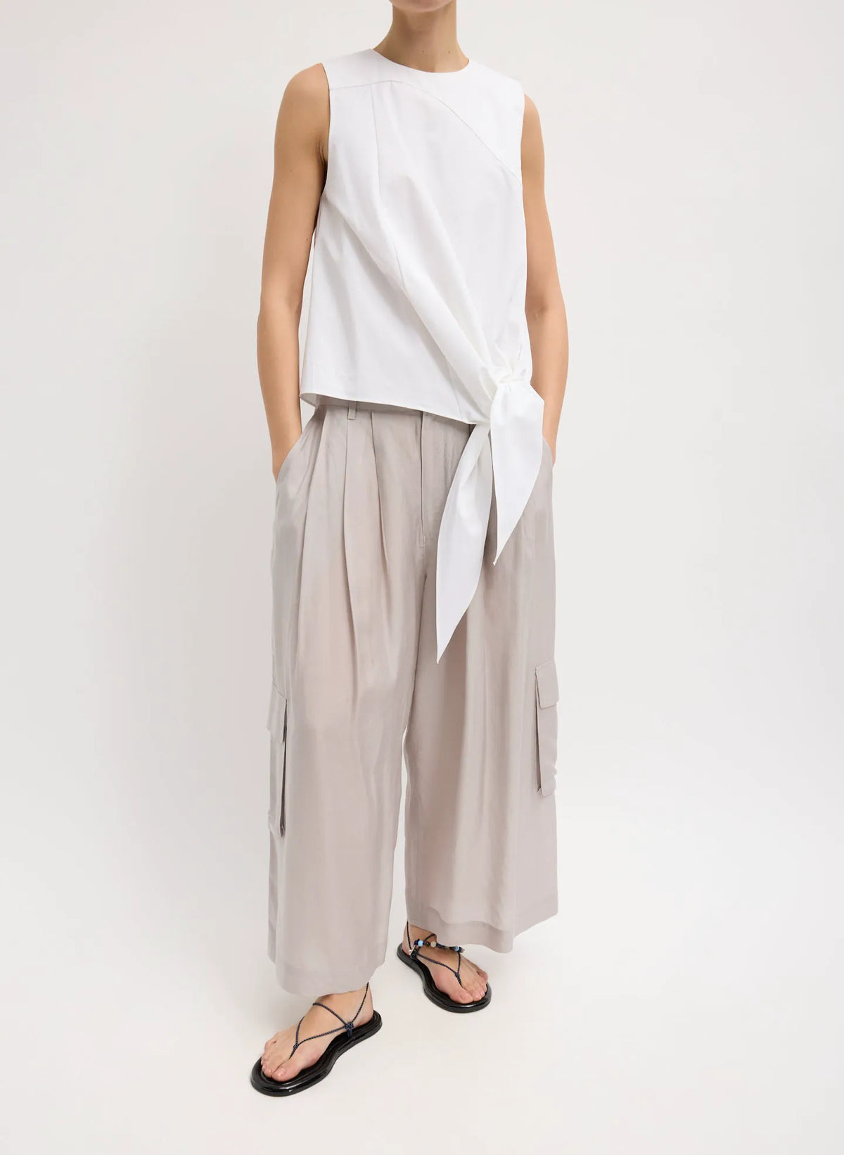 Bio Twill Easy Tie Top