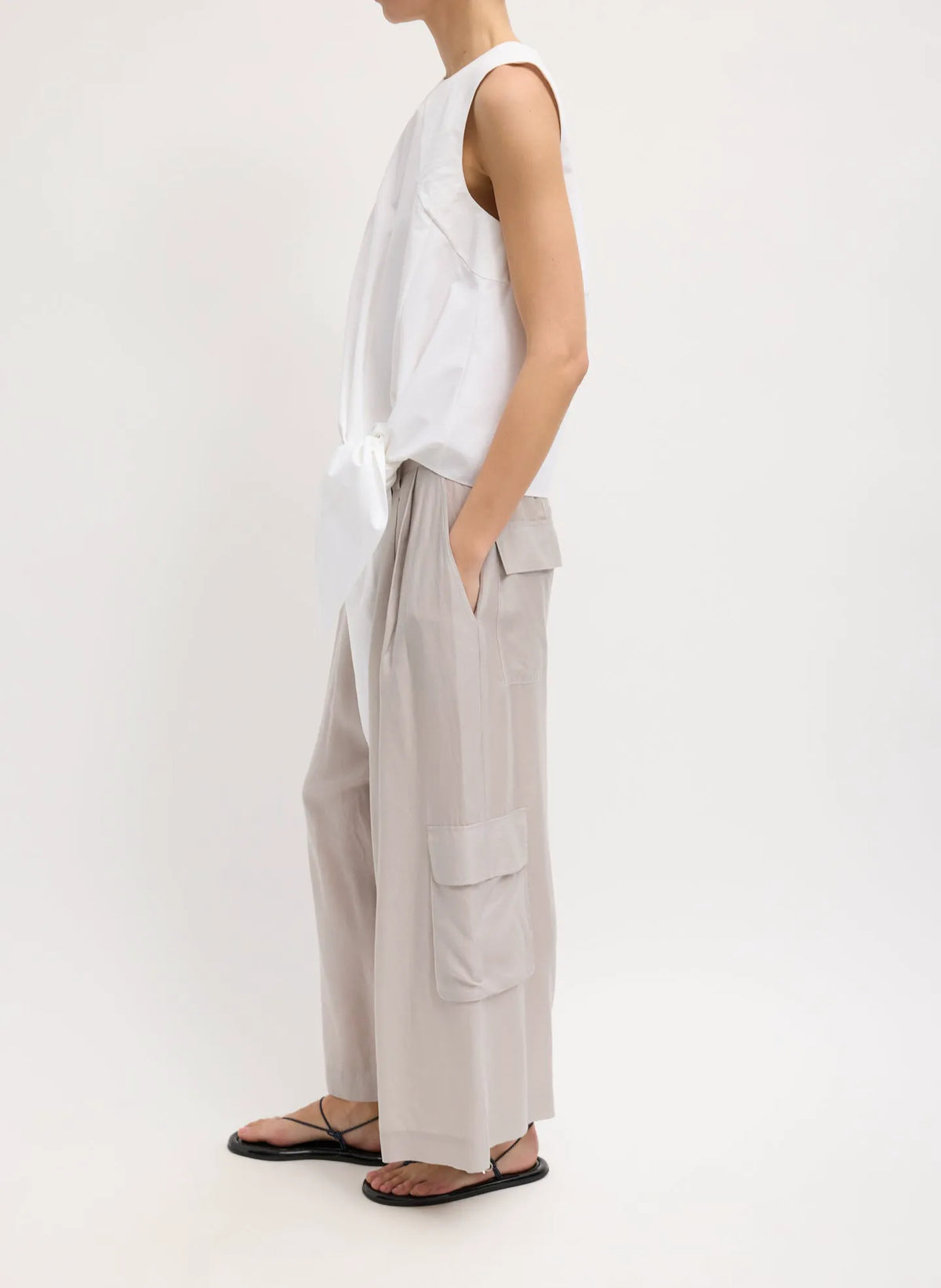 Bio Twill Easy Tie Top