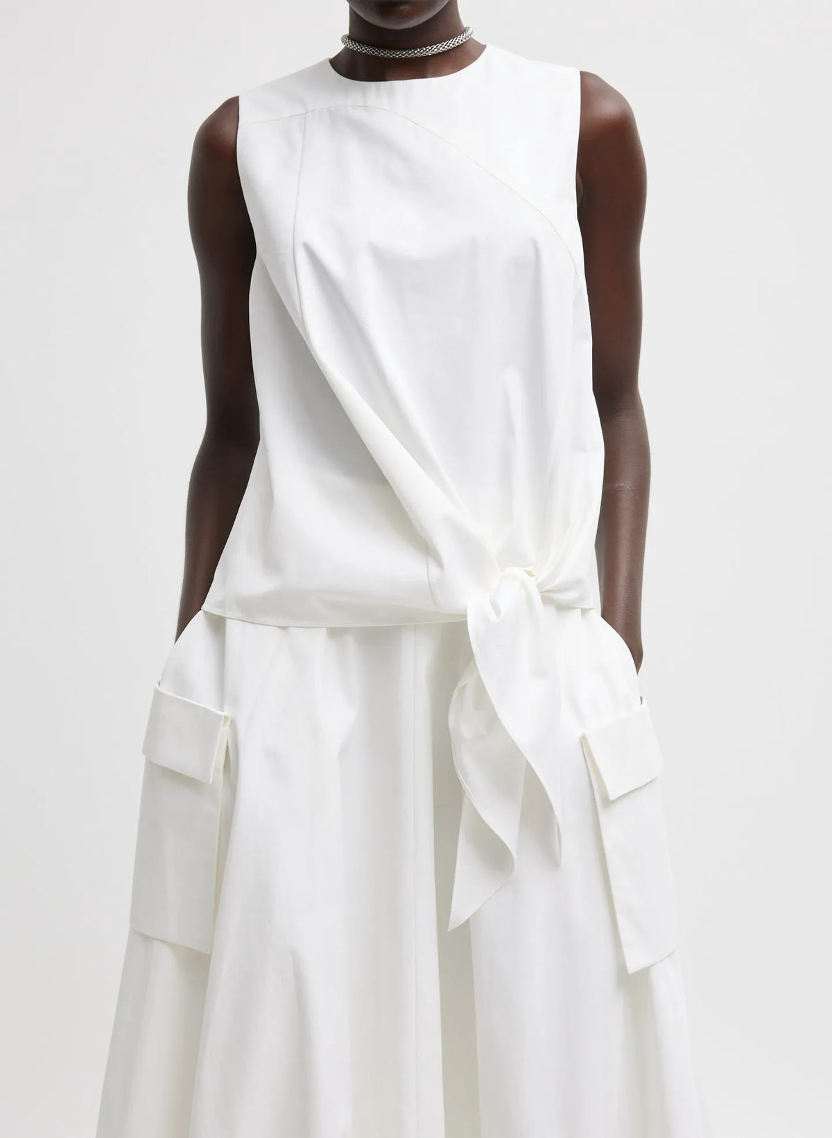 Bio Twill Easy Tie Top