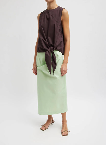 Bio Twill Easy Tie Top