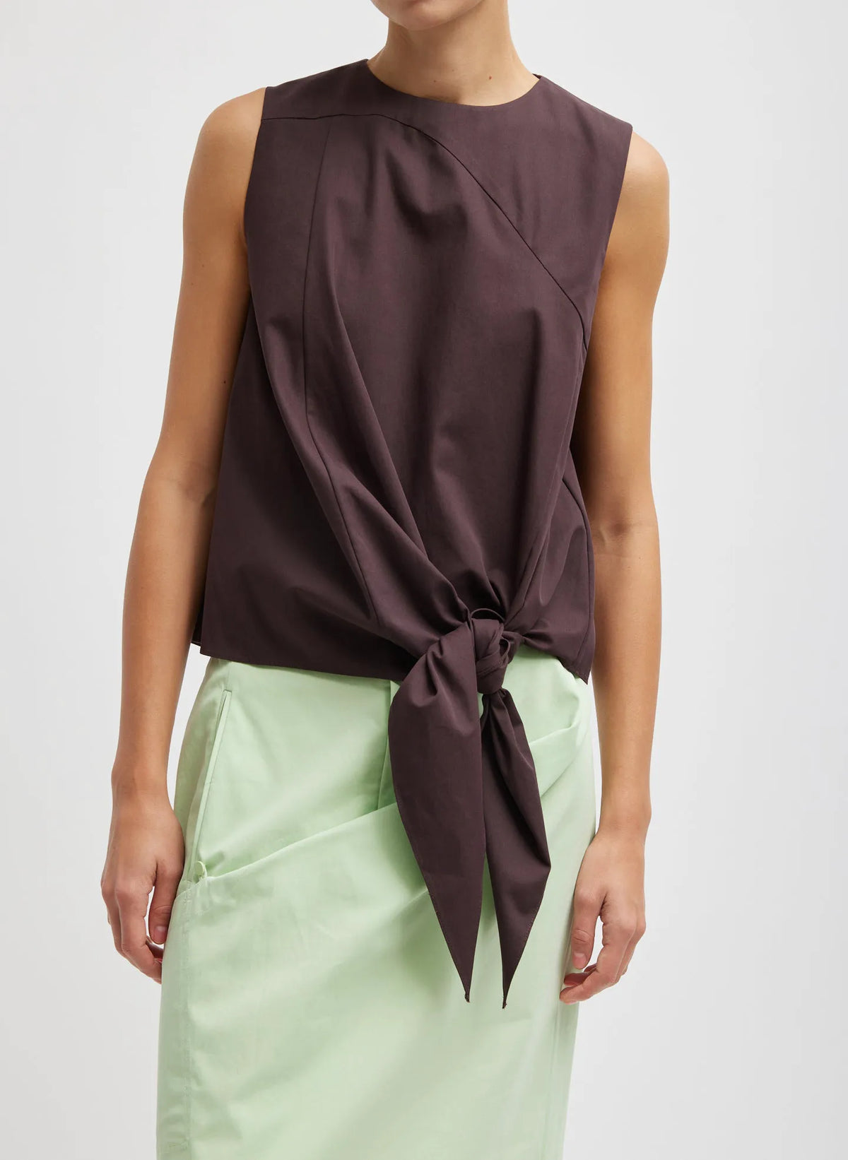 Bio Twill Easy Tie Top