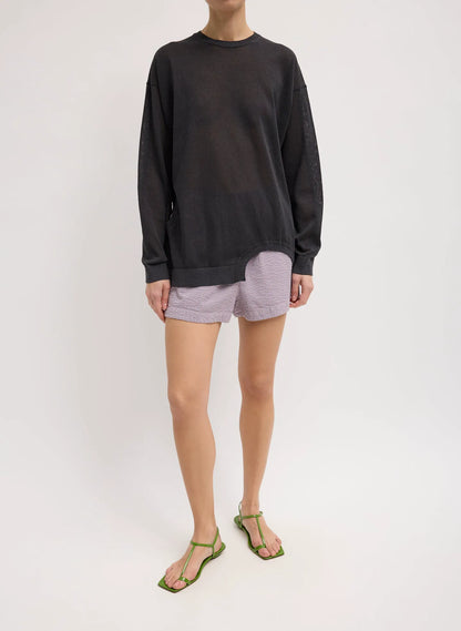 Crispy Sweater With Cut Out Detail