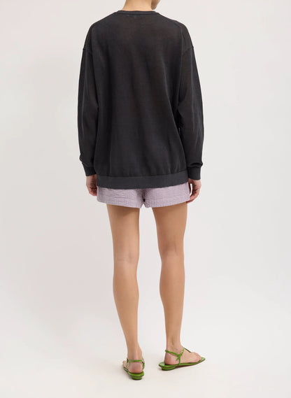 Crispy Sweater With Cut Out Detail