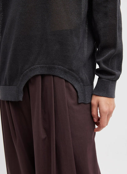 Crispy Sweater With Cut Out Detail