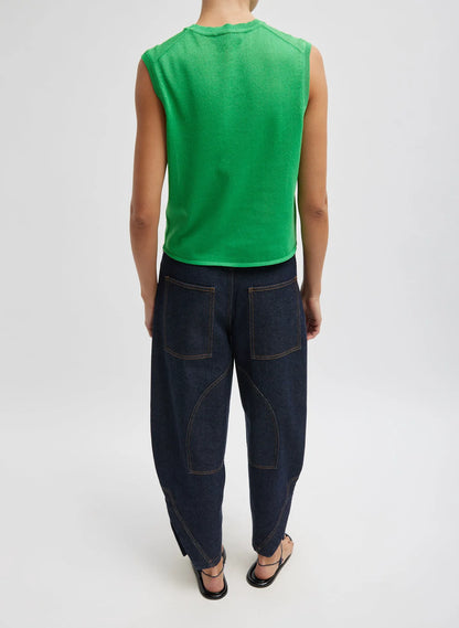 Crispy Sleeveless Sweater
