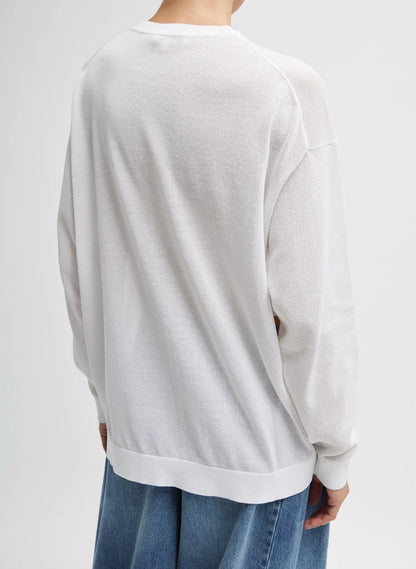 Crispy Sweater With Cut Out Detail