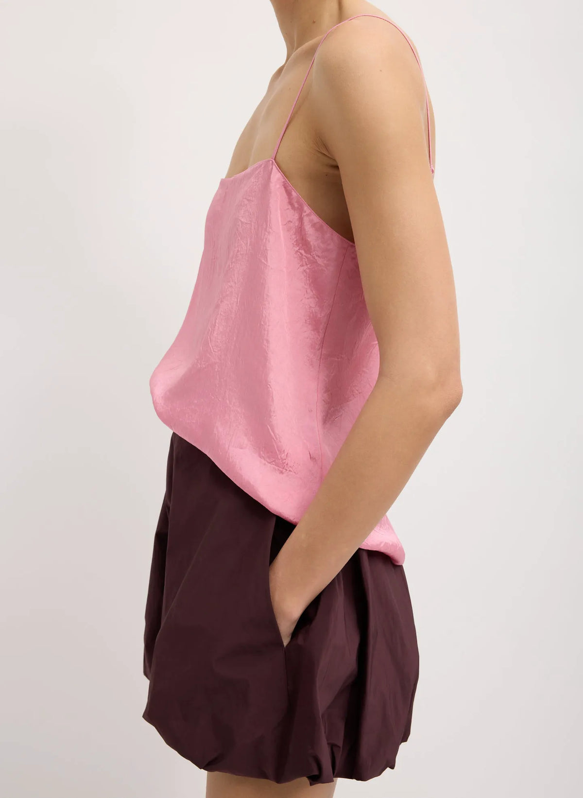 Nylon Bubble Short