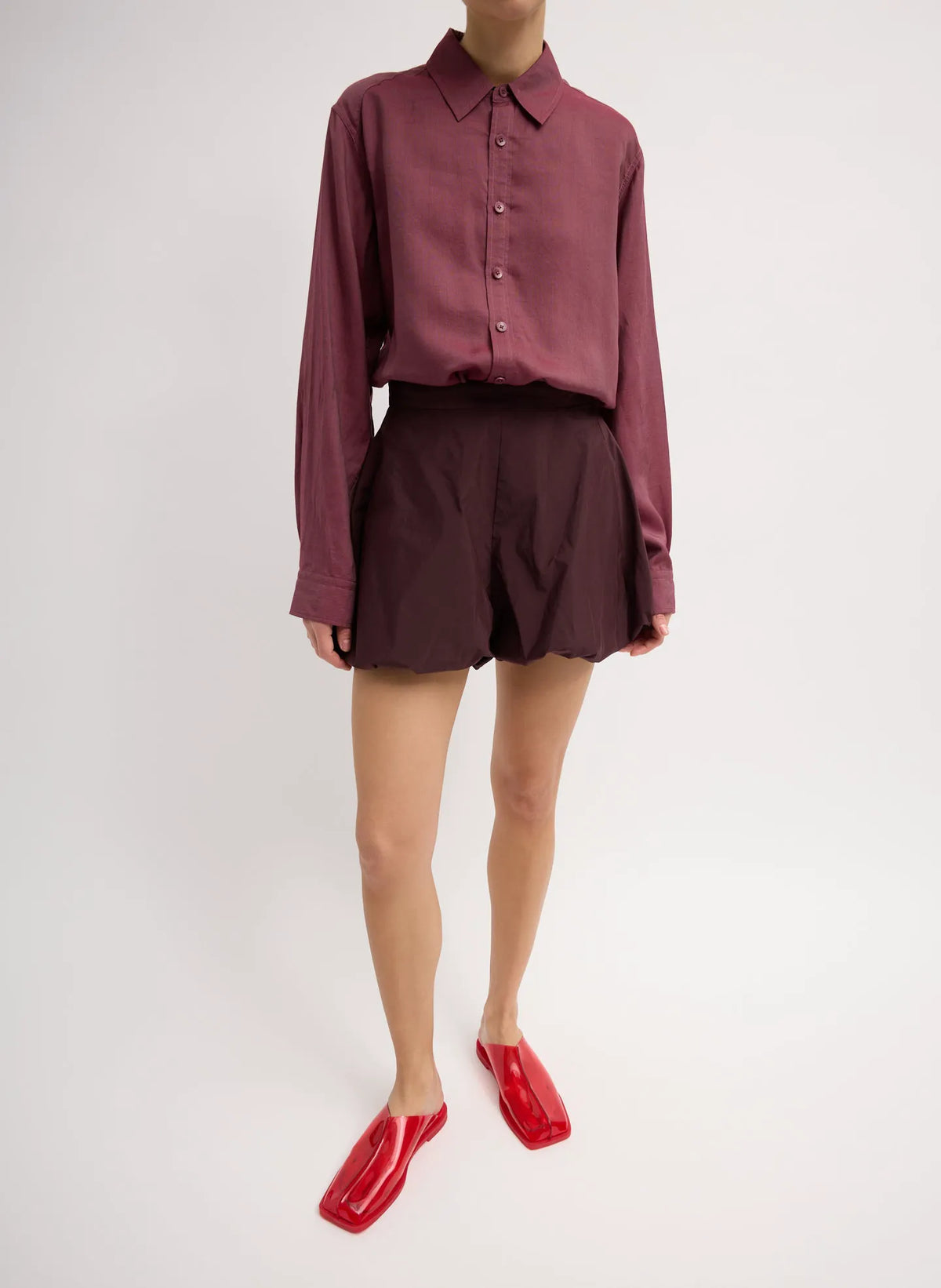 Nylon Bubble Short