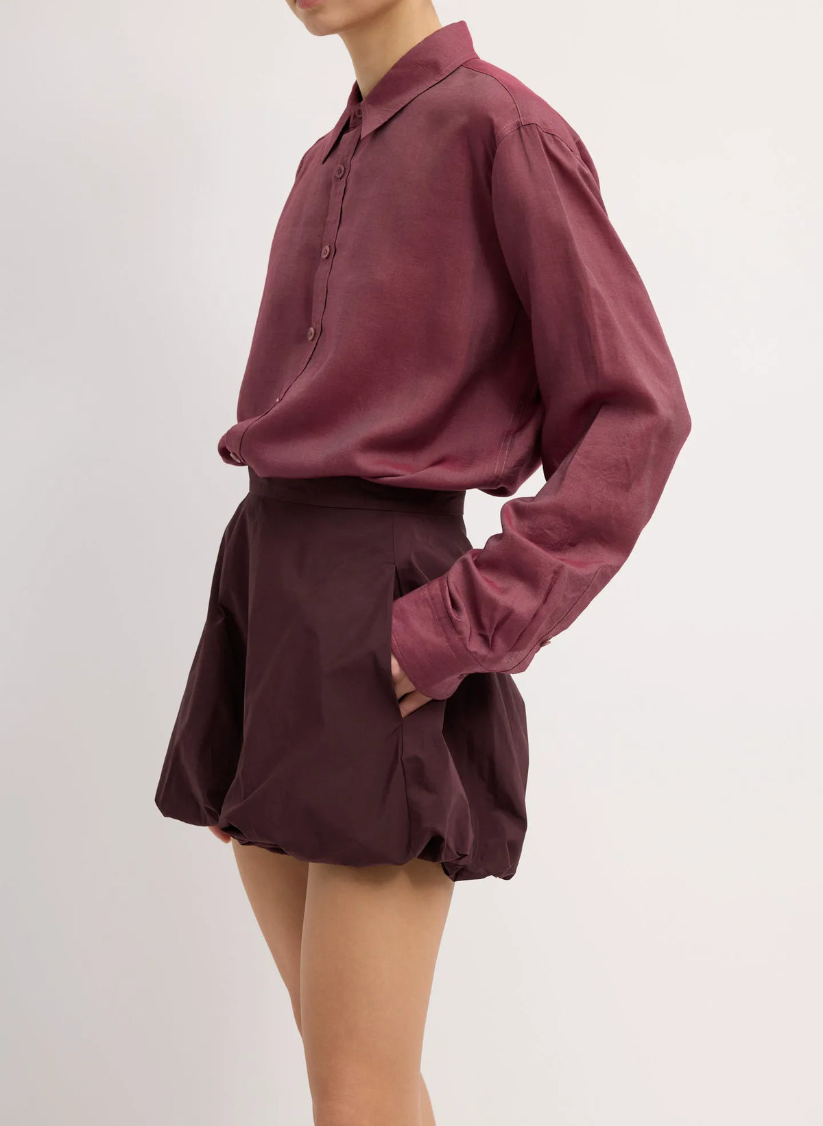 Nylon Bubble Short