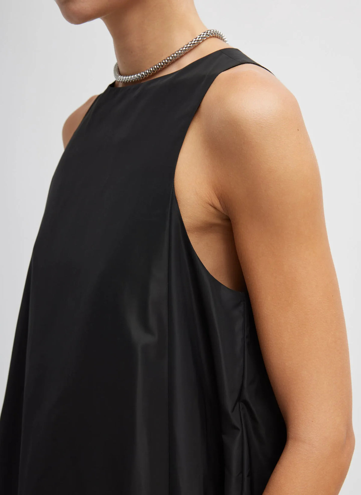 Italian Sporty Nylon Jalouise Dress