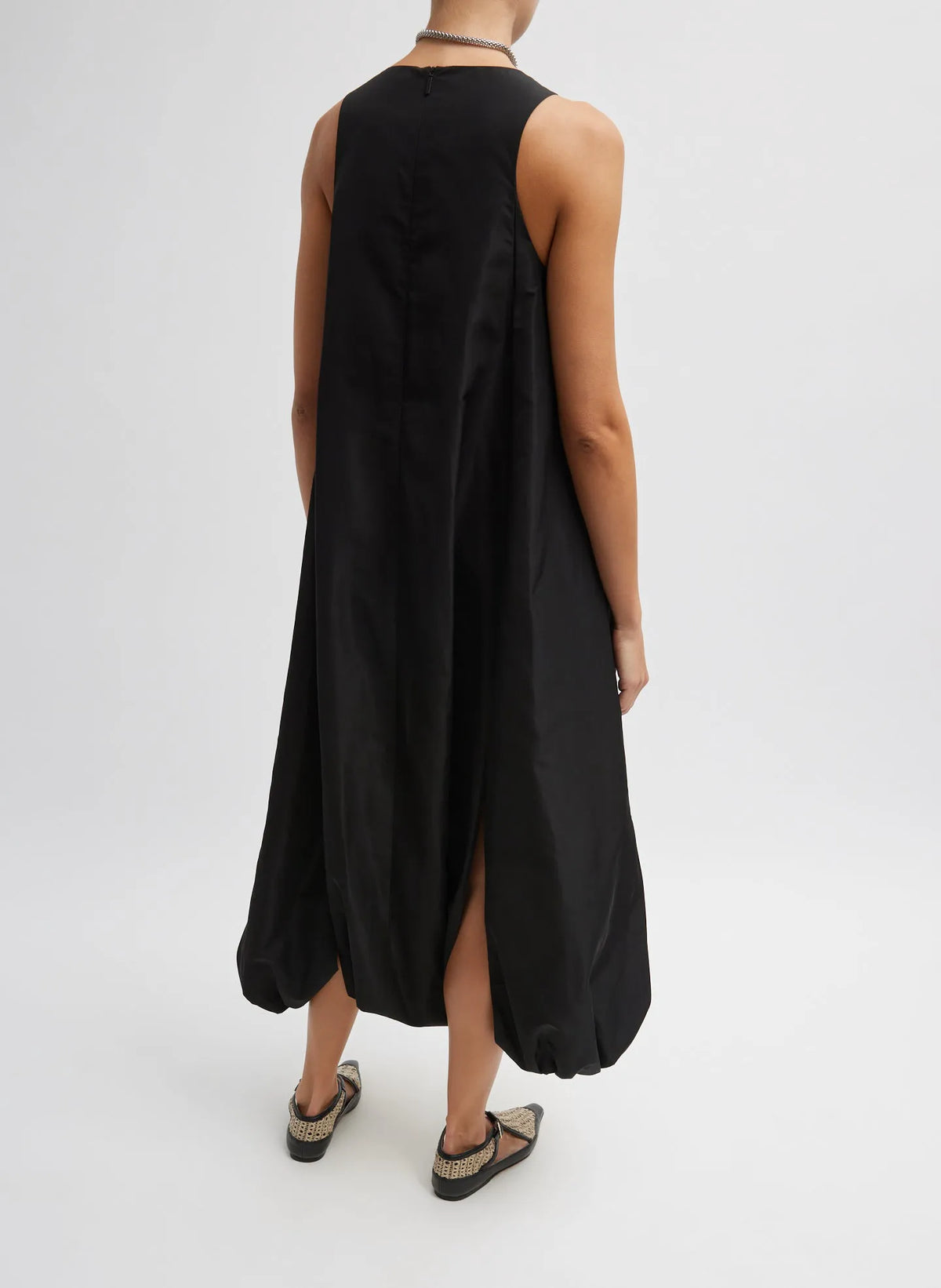 Italian Sporty Nylon Jalouise Dress