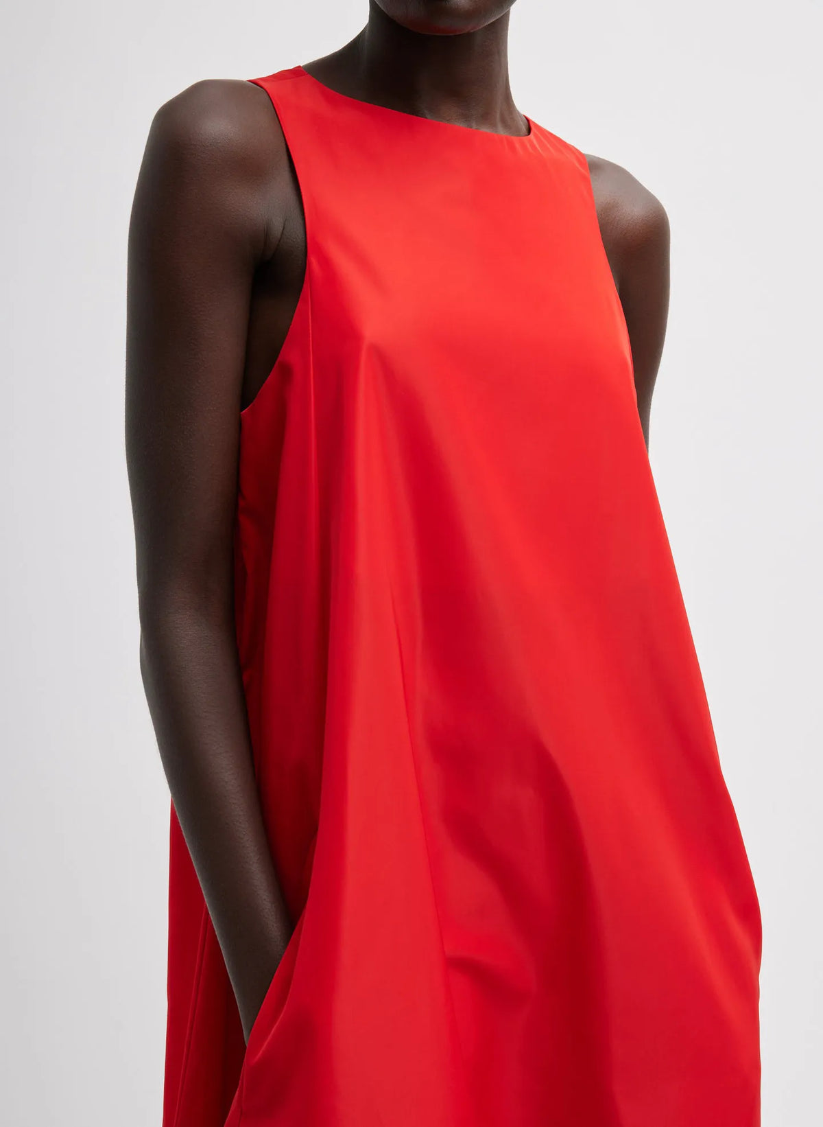 Italian Sporty Nylon Jalouise Dress