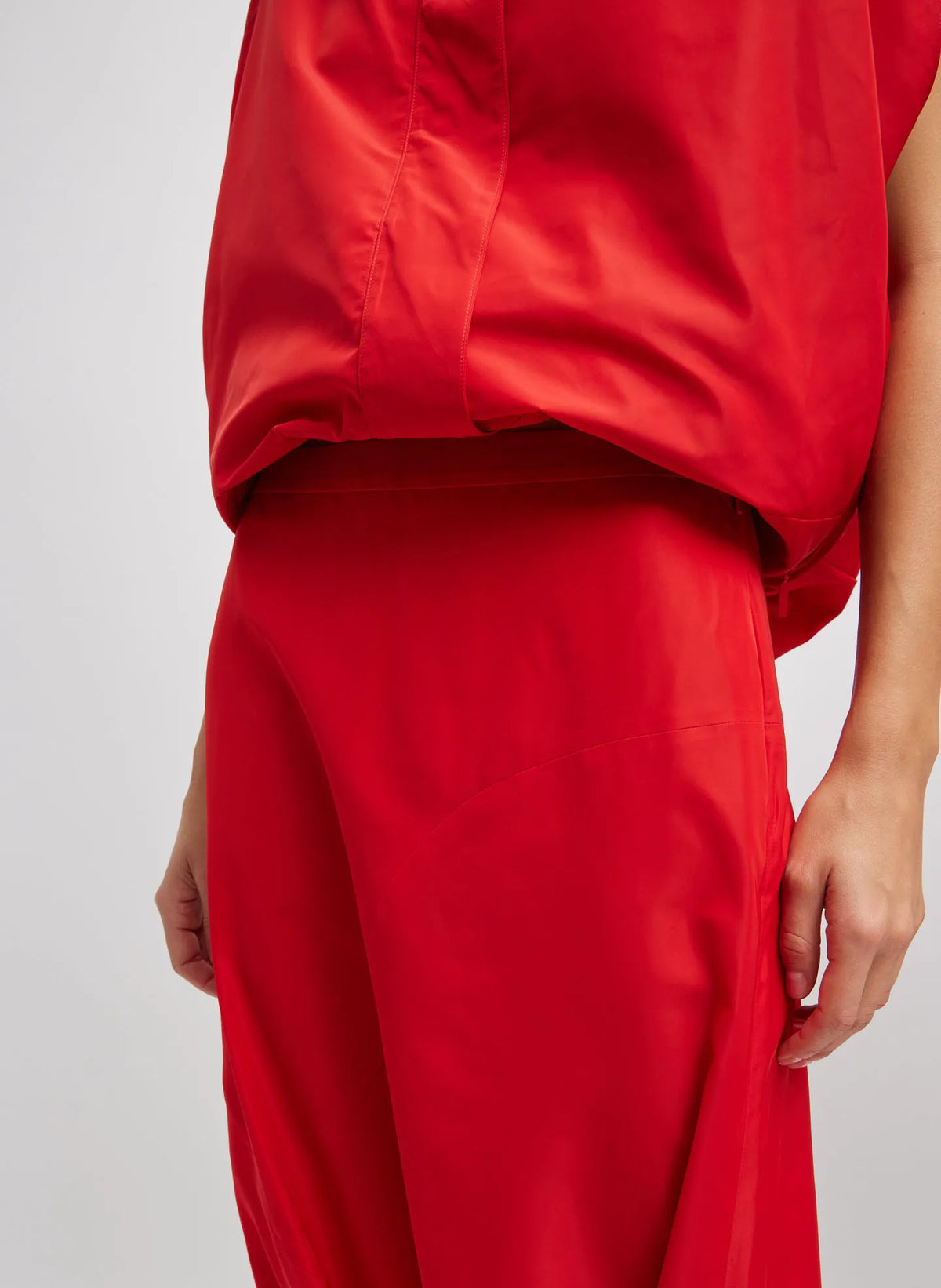 Italian Sporty Nylon Tie Skirt