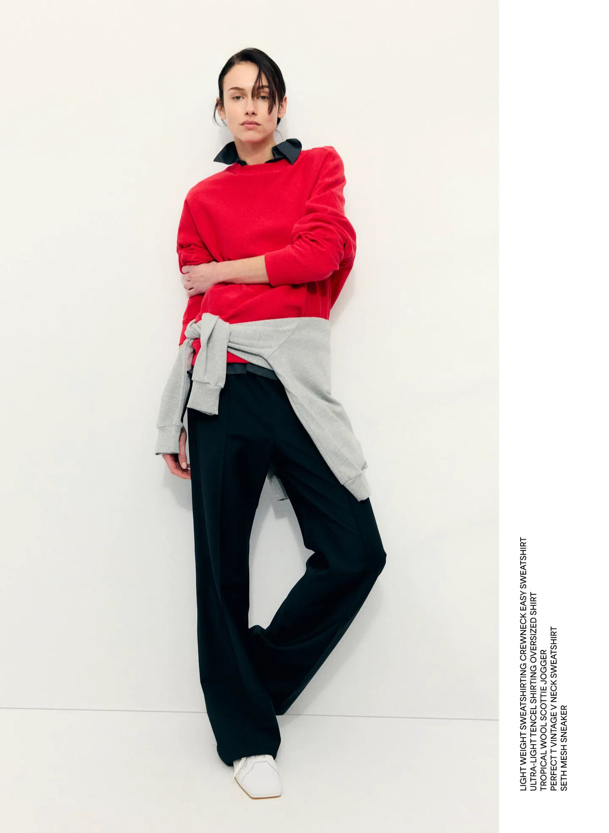 Light Weight Sweatshirting Crewneck Sweatshirt