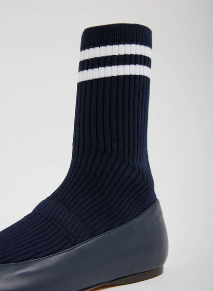 Slouchy Ribbed Borg