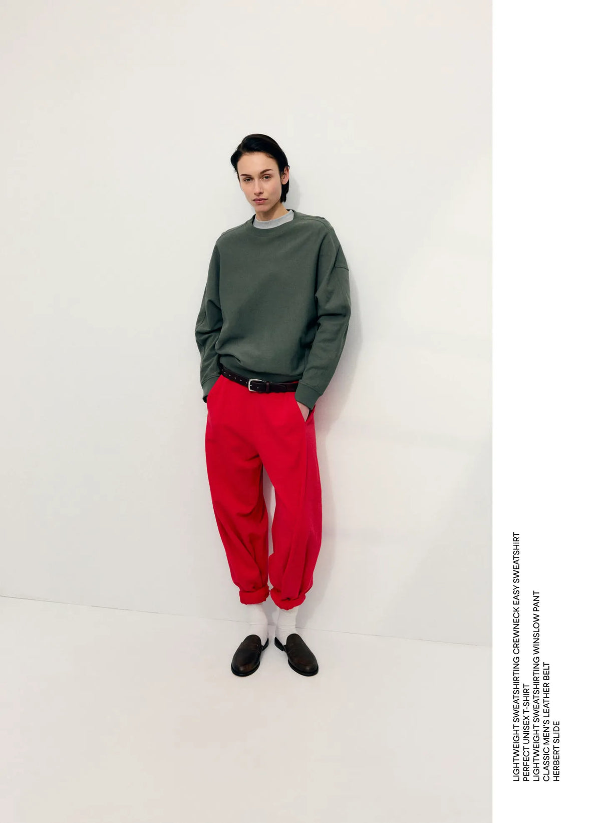 Light Weight Sweatshirting Crewneck Sweatshirt