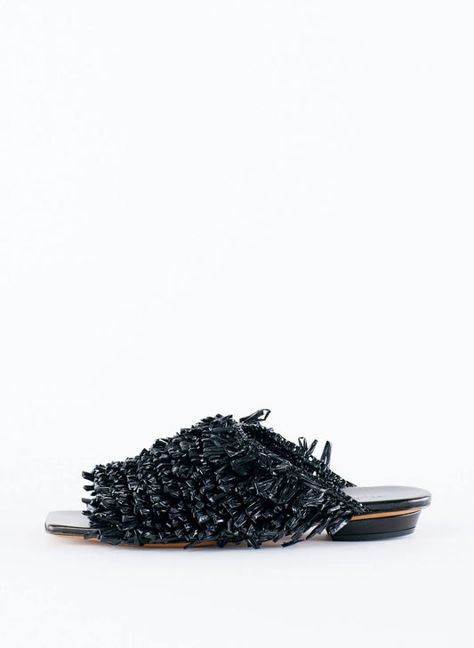 Woodward Raffia Flat