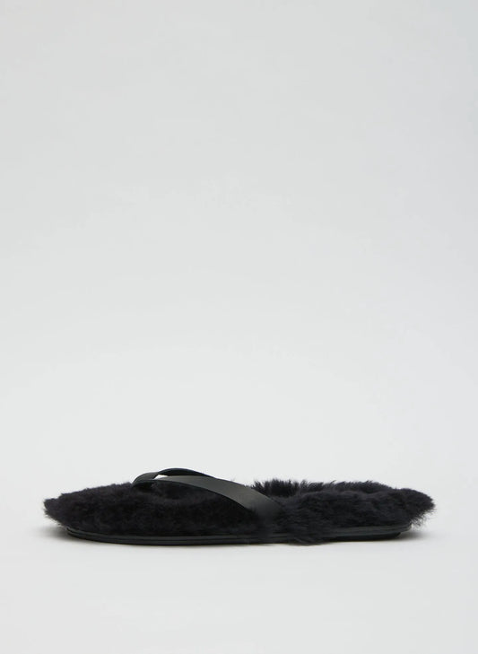 Bryan Shearling Flip Flop