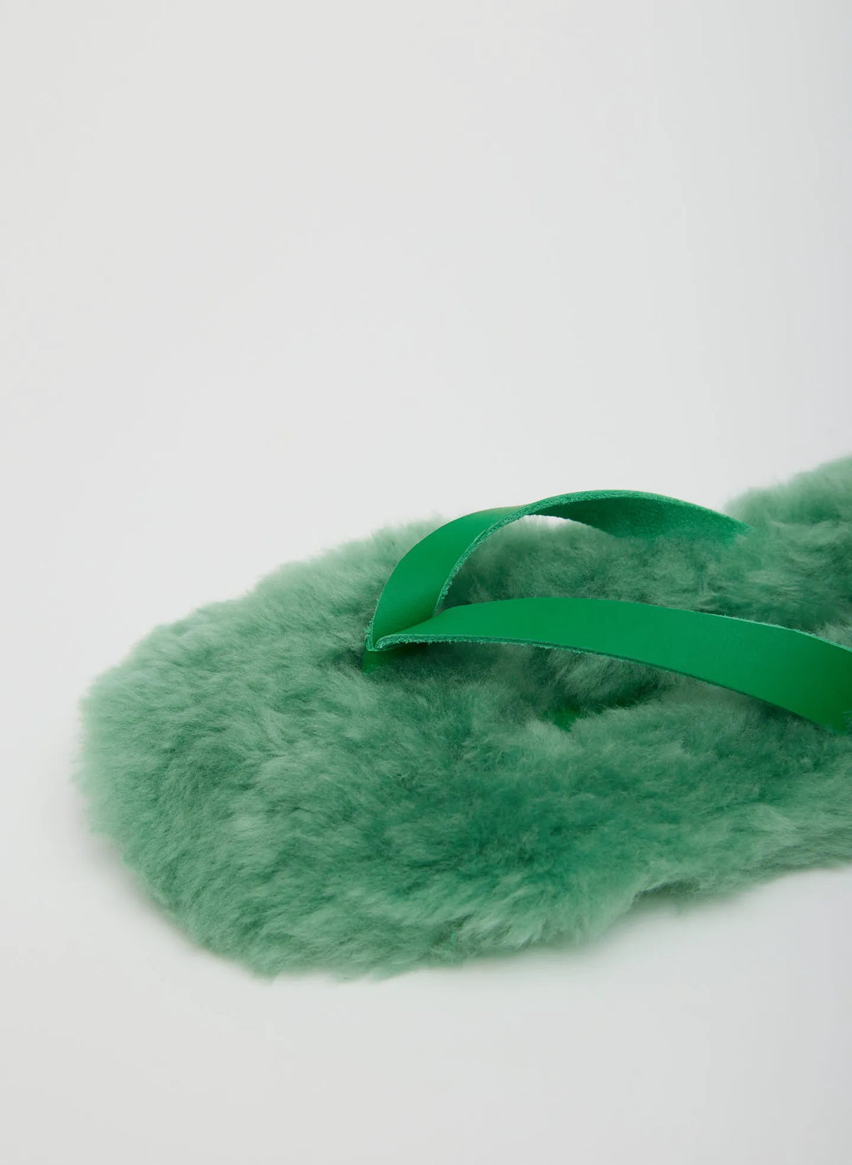 Bryan Shearling Flip Flop