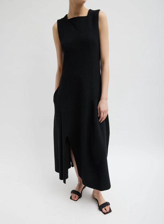 Boucle Knit Sculpted Dress