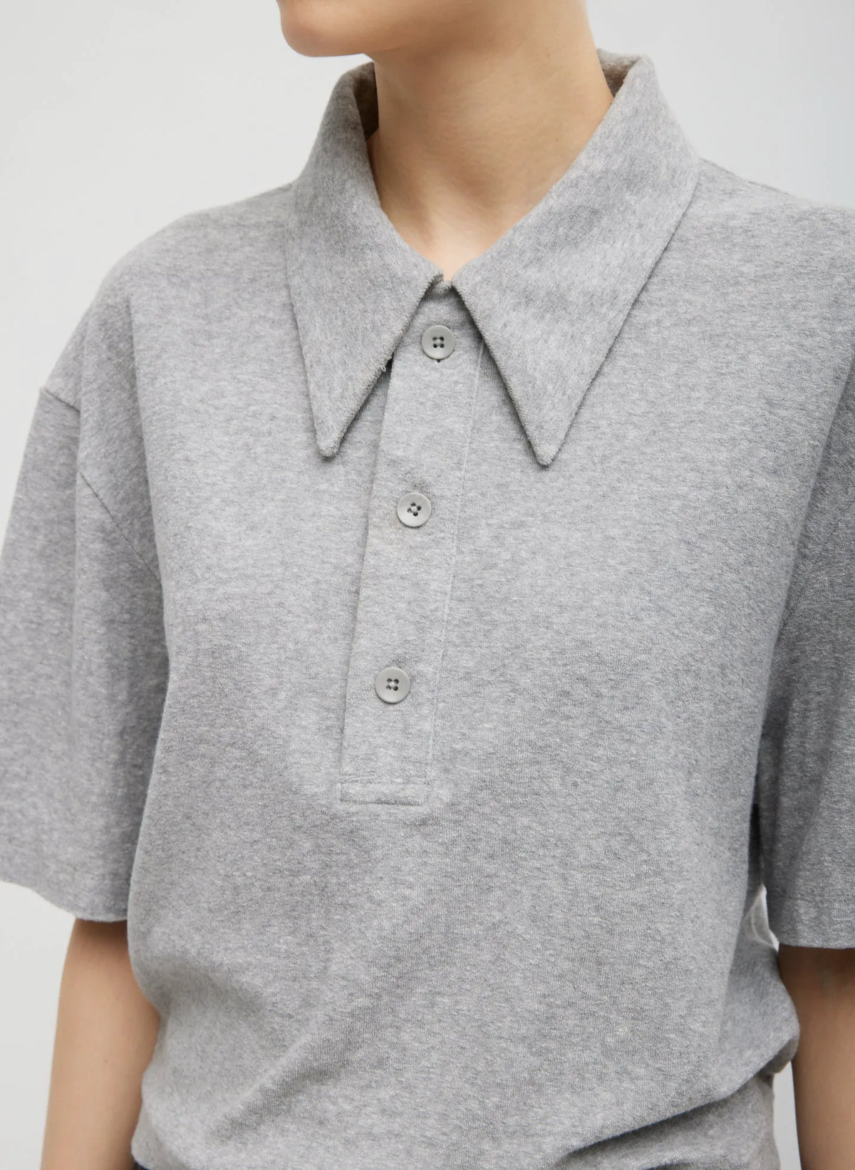 Dry Loop Terry Easy Polo Shirt