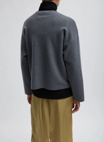 Double Faced Cashmere Oversized Easy Sweater