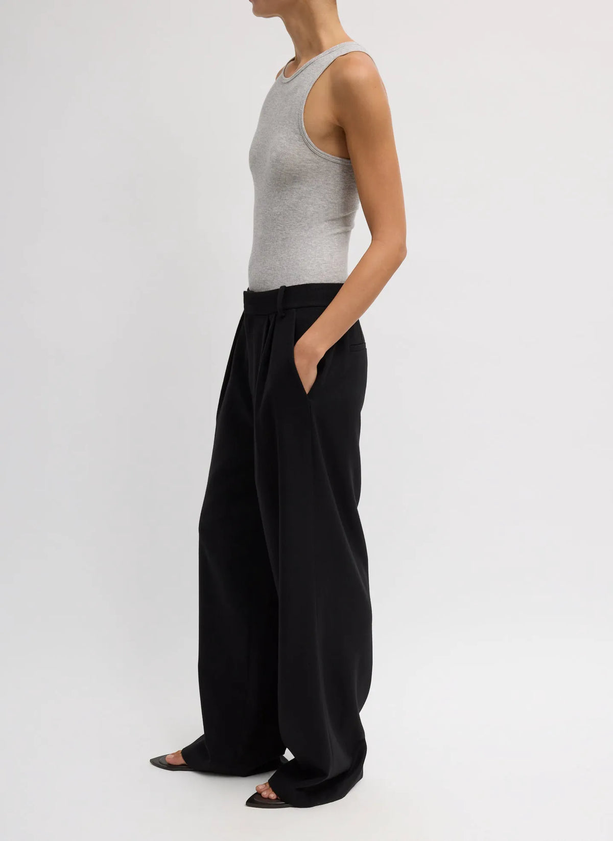 Cashmere Suiting Stella Pant