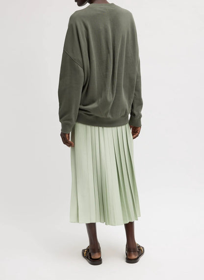 Feather Weight Pleated Pull On Skirt